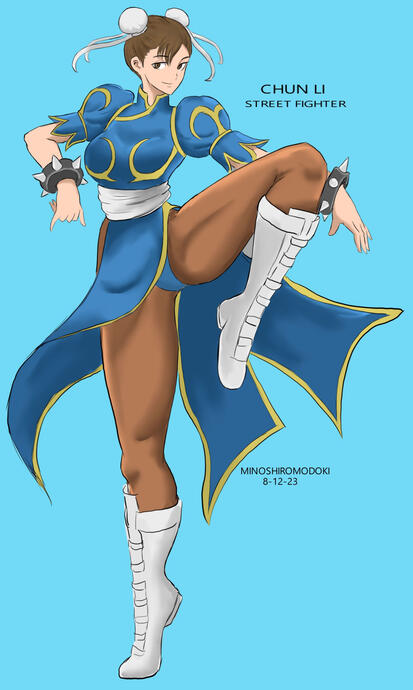 Chun Li - Street Fighter - fanart