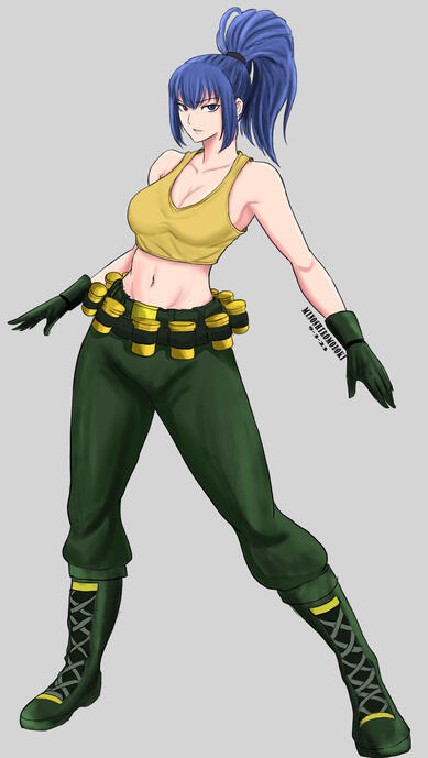 Leona Heidern - Fanart