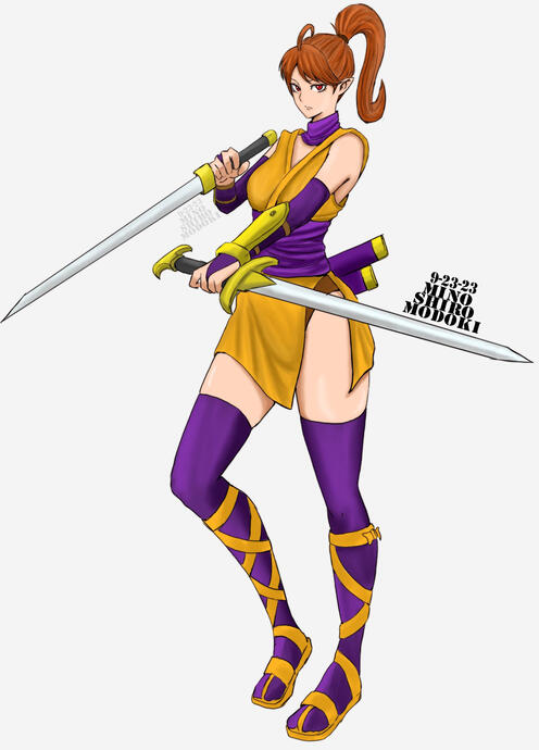 Original Character Design - Ninja Elf?!!