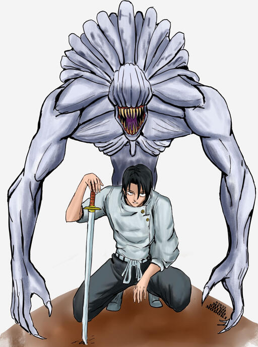 Yuta and Rika - Jujutsu Kaisen - character study