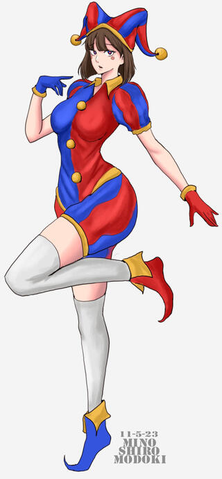 Pomni - Character Paint Study